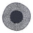 Atlas Lighting Azoni Wall Mirror, Matte Black