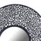 Atlas Lighting Azoni Wall Mirror, Matte Black