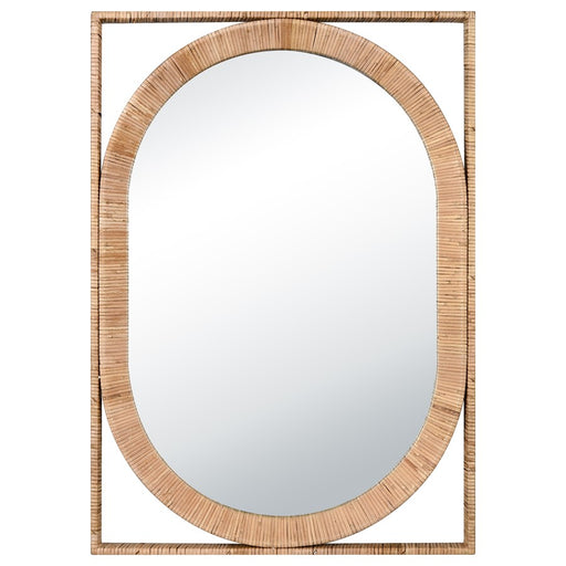Atlas Lighting Baarlo Mirror, Natural