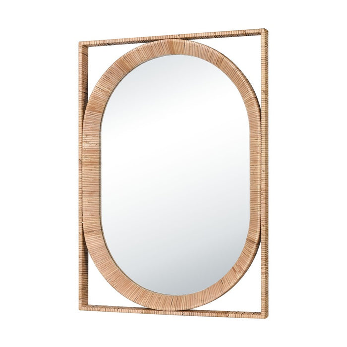Atlas Lighting Baarlo Mirror, Natural