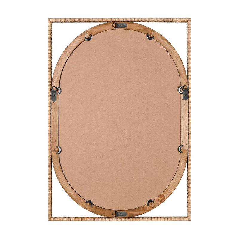 Atlas Lighting Baarlo Mirror, Natural
