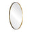 Atlas Lighting Beni Mirror Small, Brass
