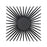 Atlas Lighting Burst Mirror, Black