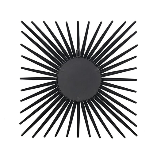 Atlas Lighting Burst Mirror, Black