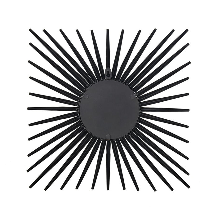 Atlas Lighting Burst Mirror, Black