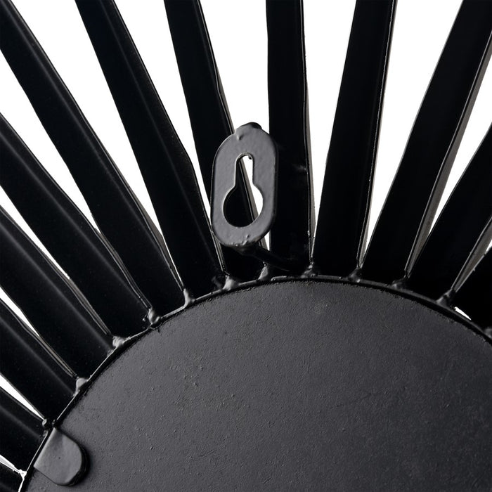 Atlas Lighting Burst Mirror, Black