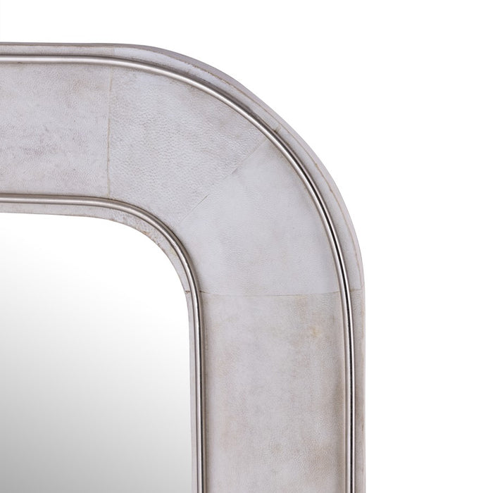 Atlas Lighting Burton Wall Mirror, Parchment