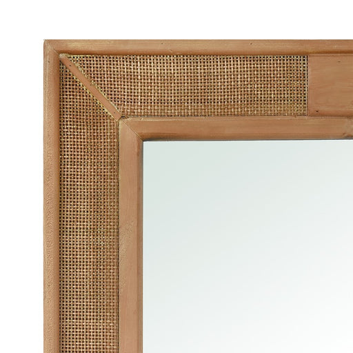 Atlas Lighting Cabana Wall Mirror, Natural