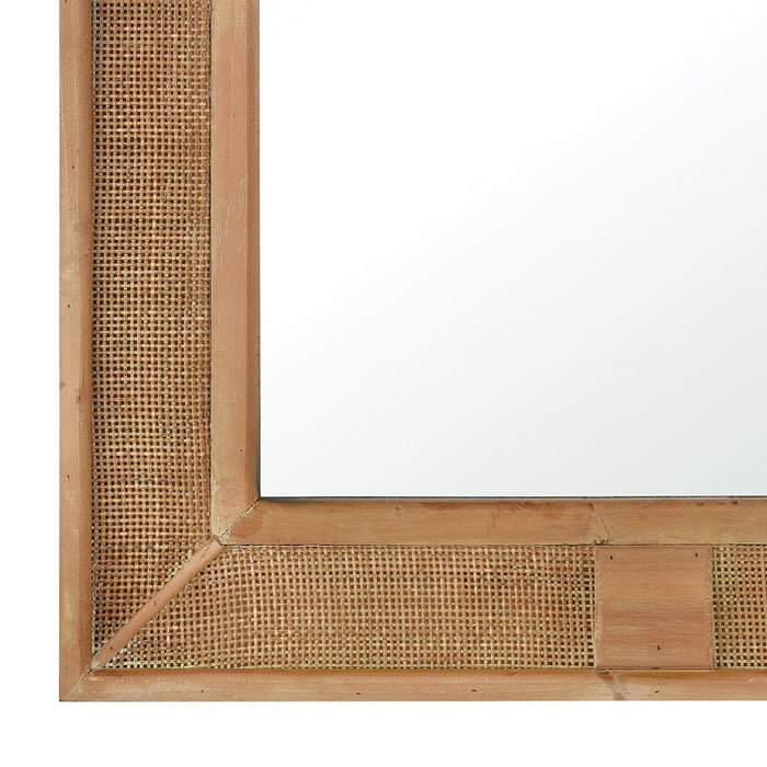 Atlas Lighting Cabana Wall Mirror, Natural
