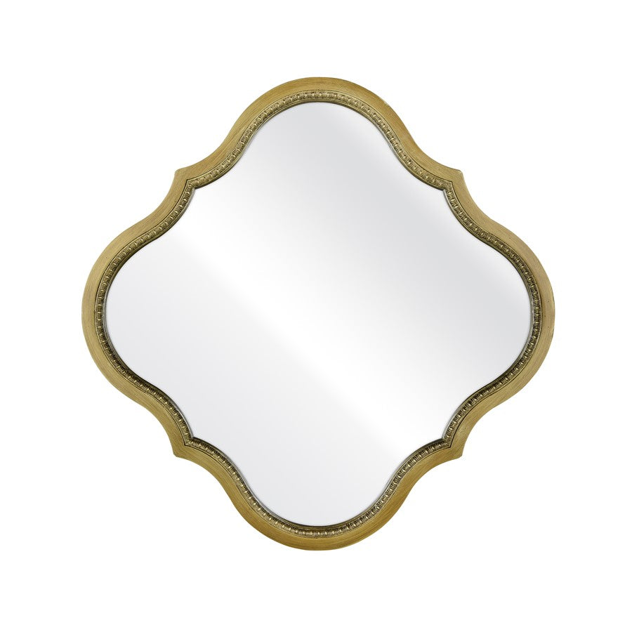 Atlas Lighting Calgary Mirror, Brass