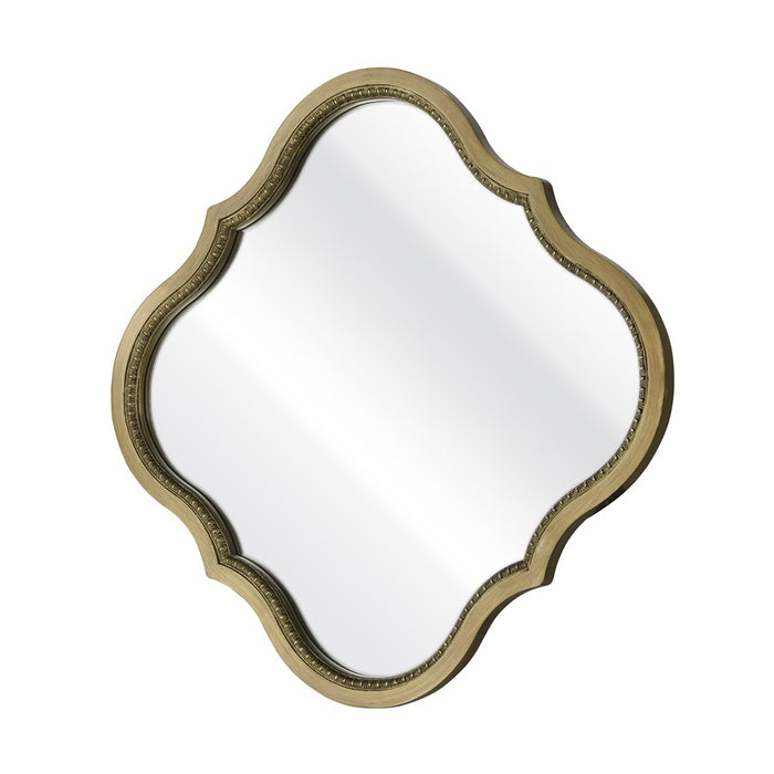 Atlas Lighting Calgary Mirror, Brass