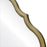 Atlas Lighting Calgary Mirror, Brass