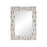 Atlas Lighting Derse Wall Mirror, Ivory