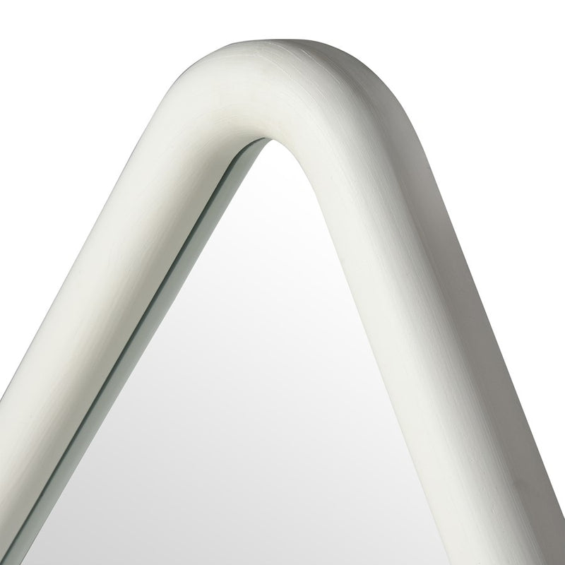 Atlas Lighting Diamond Wall Mirror, Whitewash
