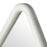 Atlas Lighting Diamond Wall Mirror, Whitewash