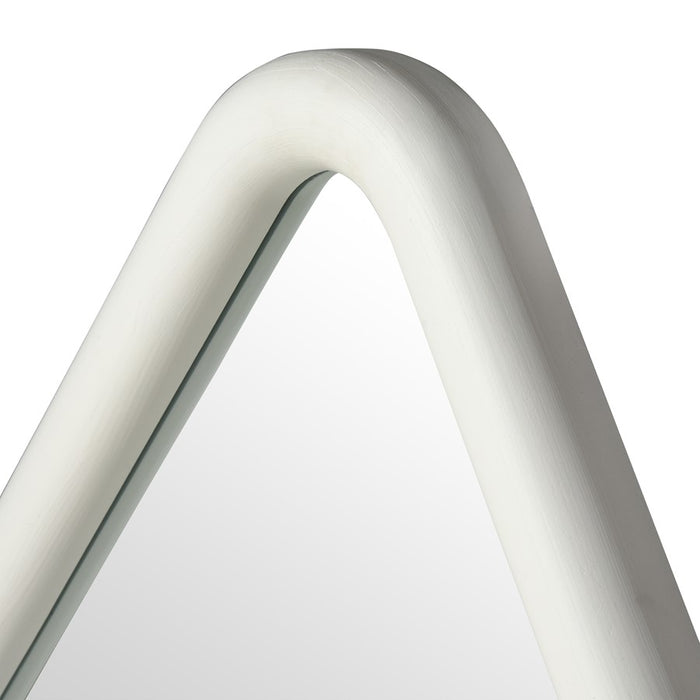 Atlas Lighting Diamond Wall Mirror, Whitewash