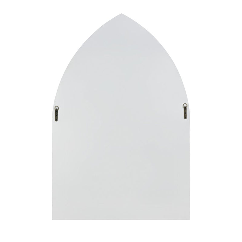 Atlas Lighting Elliott 31.5in Wall Mirror | White Wood Composite Frame | Entryway & Bedroom Accent | 31.5 x 1.5 x 47.25 in | Model MI11035-01
