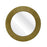 Atlas Lighting Ellipse Mirror, Antique Brass