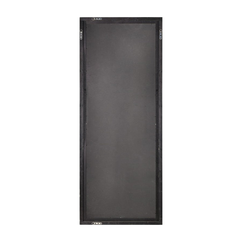 Atlas Hargen 28in W x 71in H Wall Mirror | Natural Wood Lattice | Living Room & Hallway | 28 x 2 x 71 in | Model MI11043-01