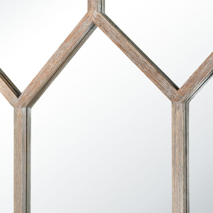 Atlas Lighting Hargen Wall Mirror, Natural