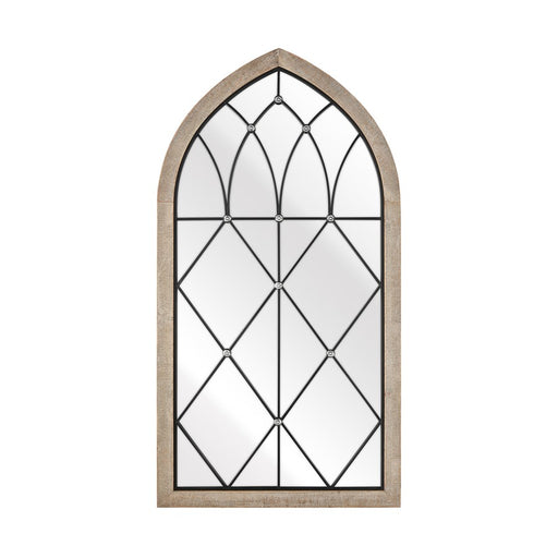 Atlas Lighting Irya Wall Mirror, Weathered Brown
