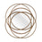 Atlas Lighting Jeno Wall Mirror, Brass