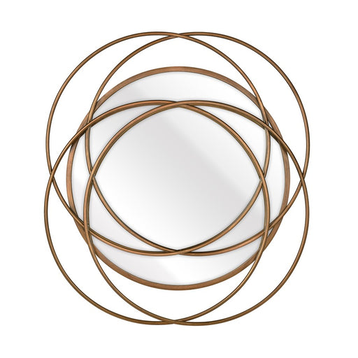 Atlas Lighting Jeno Wall Mirror, Brass