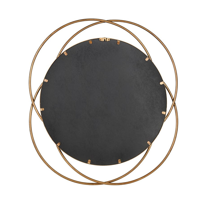 Atlas Lighting Jeno Wall Mirror, Brass
