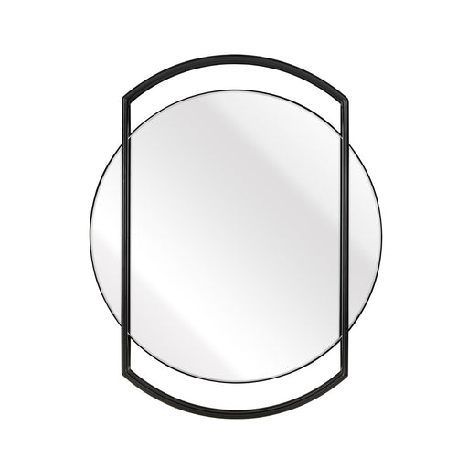 Atlas Lighting Jiri Wall Mirror, Black