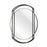 Atlas Lighting Jiri Wall Mirror, Black