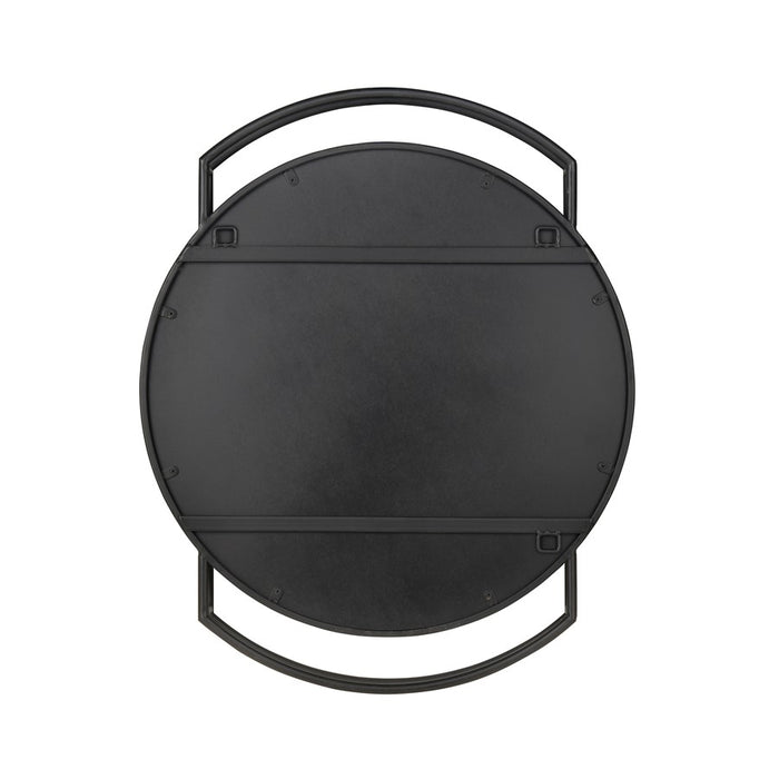 Atlas Lighting Jiri Wall Mirror, Black