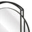 Atlas Lighting Jiri Wall Mirror, Black