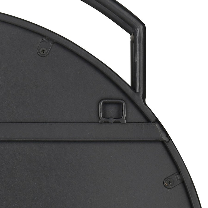 Atlas Lighting Jiri Wall Mirror, Black