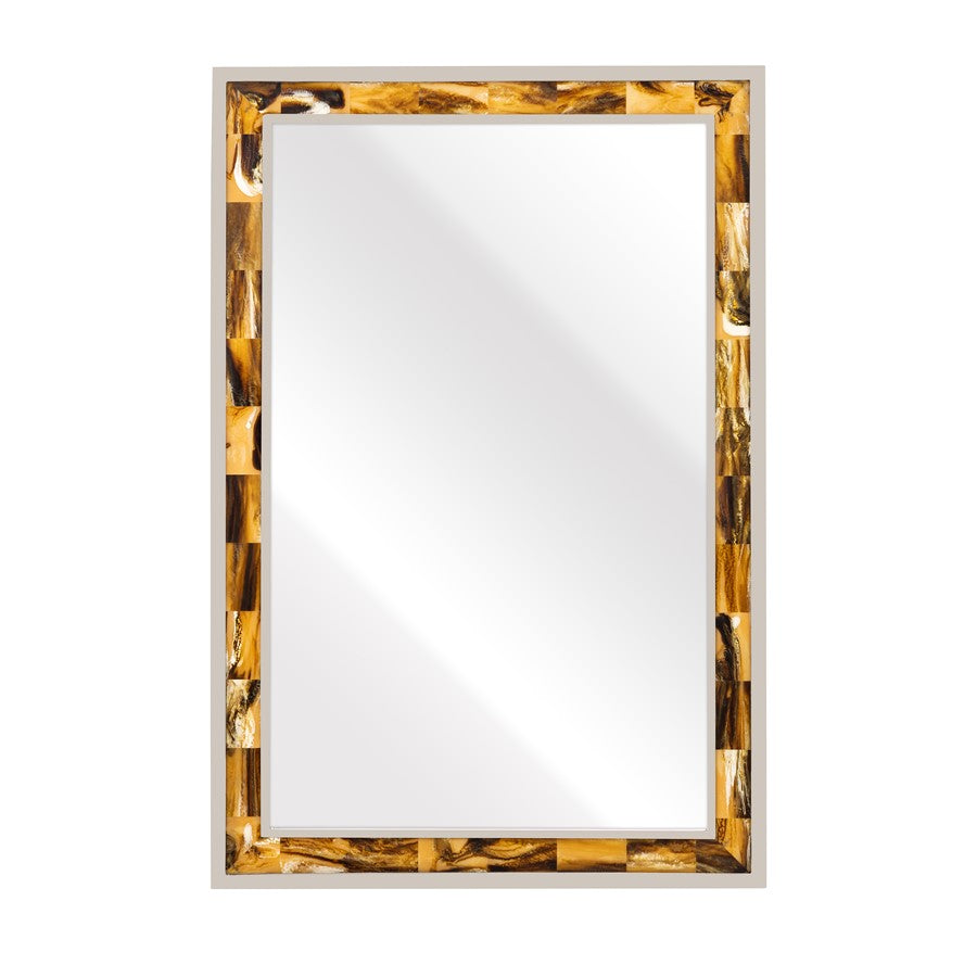 Atlas Lighting Juba Mirror, Horn