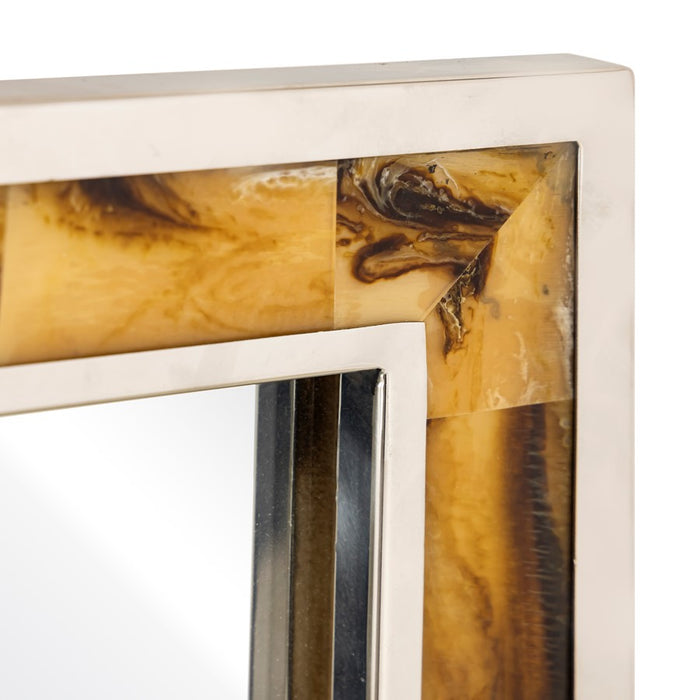Atlas Lighting Juba Mirror, Horn