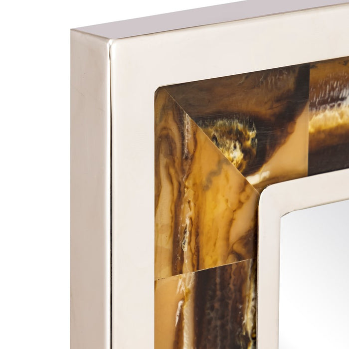 Atlas Lighting Juba Mirror, Horn