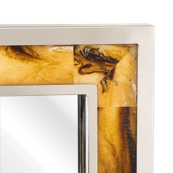 Atlas Lighting Juba Mirror, Horn