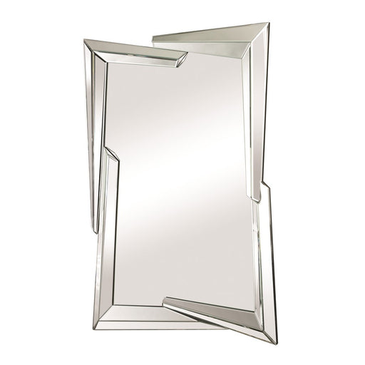 Atlas Lighting Juxtaposed Angles Wall Mirror, Mirror