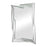 Atlas Lighting Juxtaposed Angles Wall Mirror, Mirror