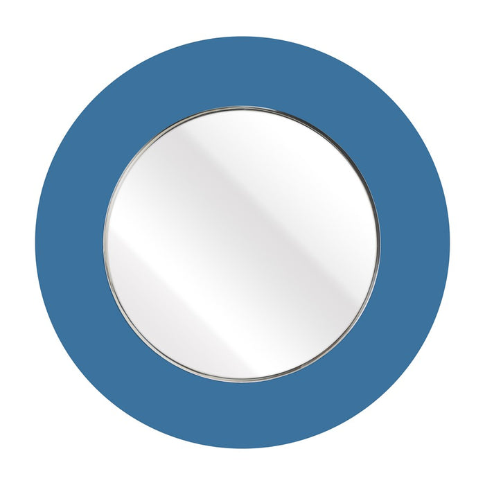 Atlas Lighting Lapis Mirror, Blue