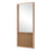 Atlas Lighting Latham Wall Mirror, Natural
