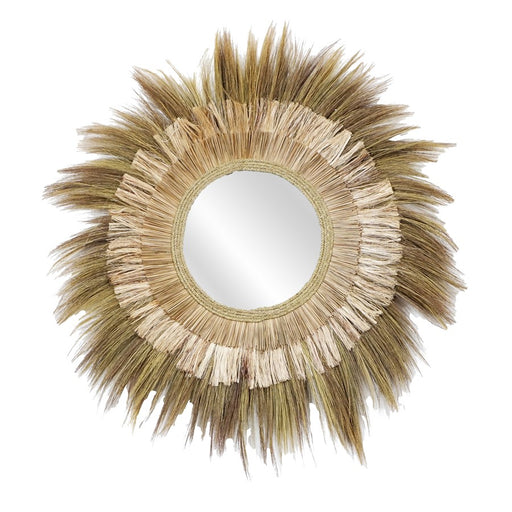 Atlas Lighting Laurent Wall Mirror, Natural
