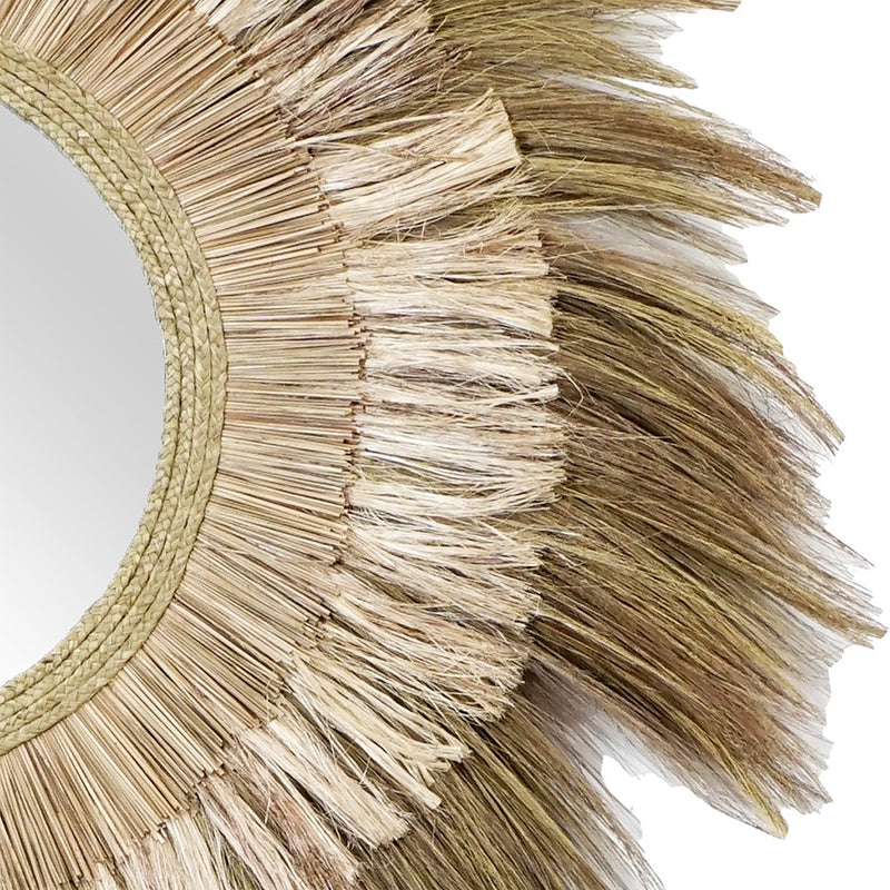 Atlas Lighting Laurent Wall Mirror, Natural