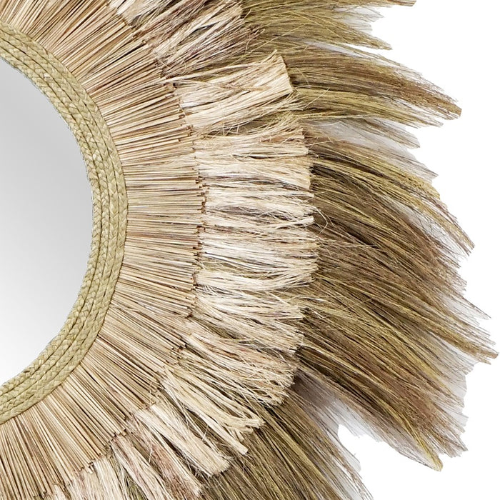 Atlas Lighting Laurent Wall Mirror, Natural