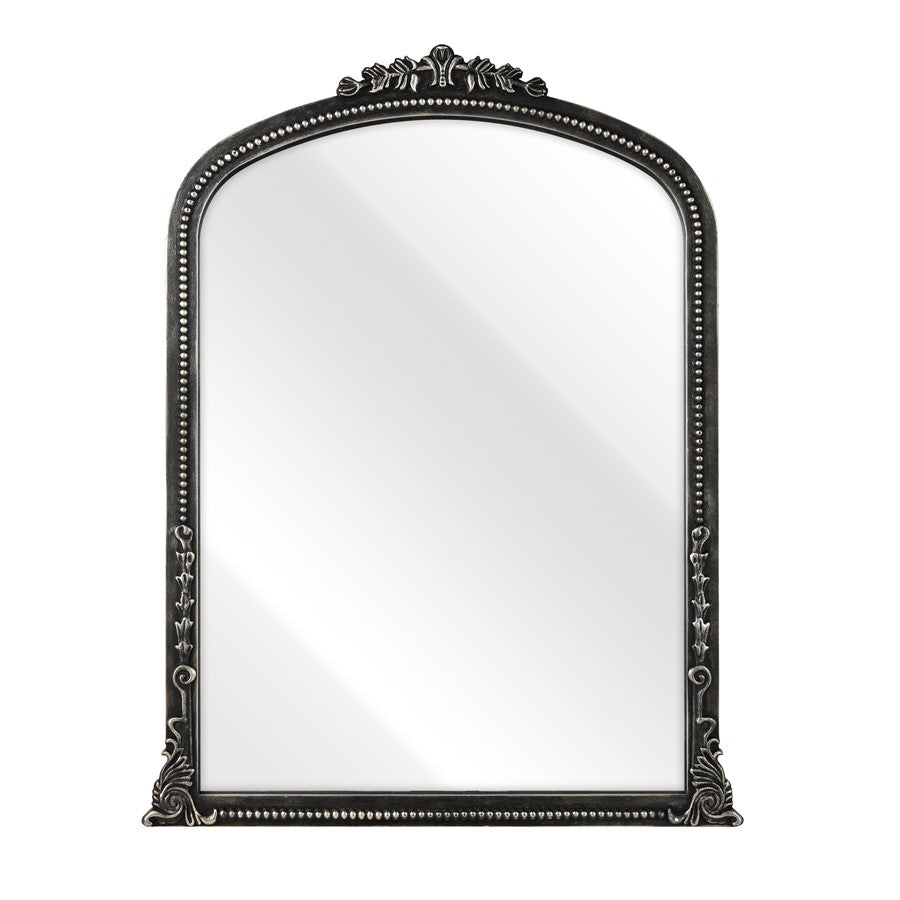 Atlas Lighting Lise Wall Mirror, Aged Black