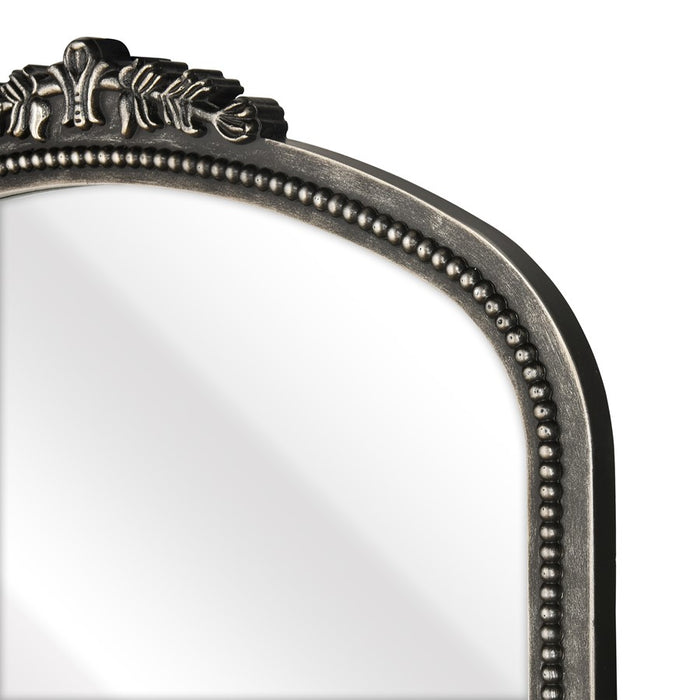 Atlas Lighting Lise Wall Mirror, Aged Black