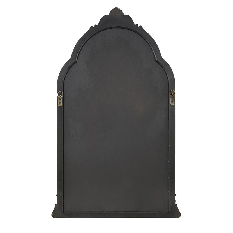 Atlas Lighting Loni 20.75in Arched Wall Mirror | Gold Wood Composite Frame | Entryway & Bedroom Accent | 20.75 x 1.5 x 33.75 in | Model MI11059-01
