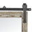 Atlas Lighting Los Olivos Wall Mirror, Small, Graywash
