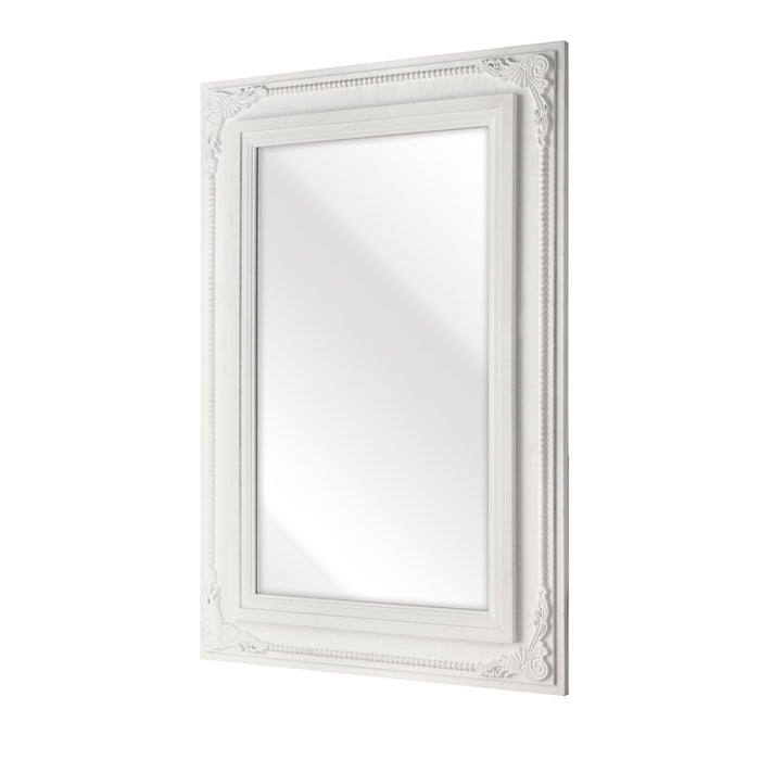 Atlas Lighting Marla Wall Mirror, White
