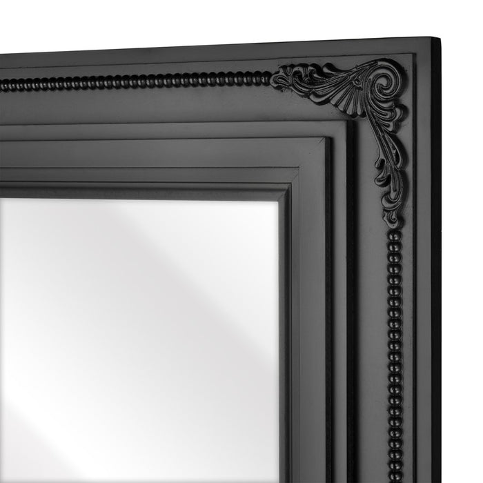 Atlas Lighting Marla Wall Mirror, Black